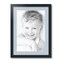 ArtToFrames 17x23" Matted Picture Frame with 13x19" Single Mat Photo Opening Framed in 1.25" Black and 2" Mat (FWM-3926-17x23)